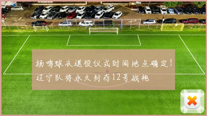 杨鸣球衣退役仪式时间地点确定！辽宁队将永久封存12号战袍