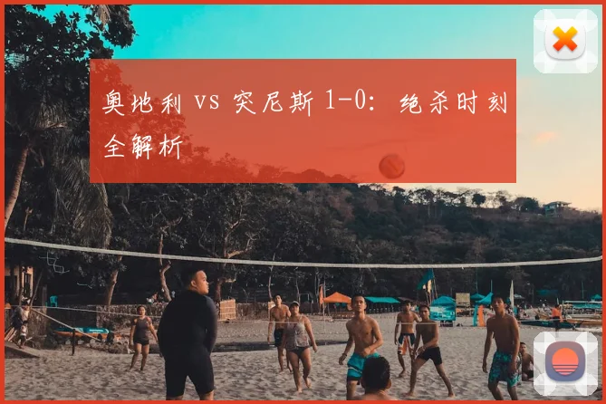 奥地利 vs 突尼斯 1-0：绝杀时刻全解析
